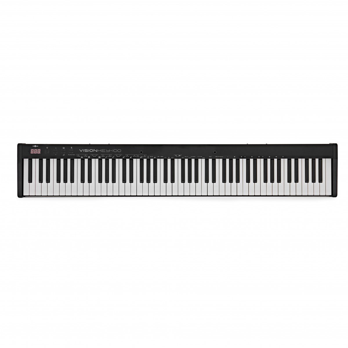 De VISIONKEY-100 Draagbaar Keyboard Bluetooth in één oogopslag
