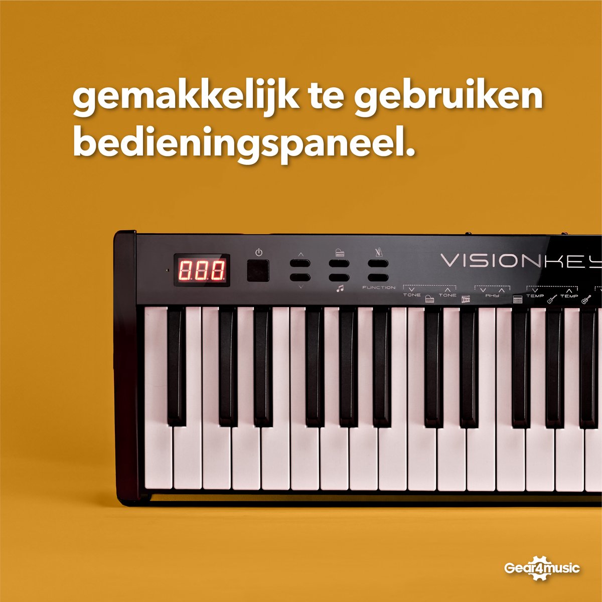 Wat vinden we goed aan de VISIONKEY-100 Draagbaar Keyboard Bluetooth