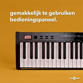 VISIONKEY-100 Draagbaar Keyboard Bluetooth