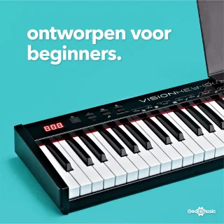 VISIONKEY-100 Draagbaar Keyboard Bluetooth