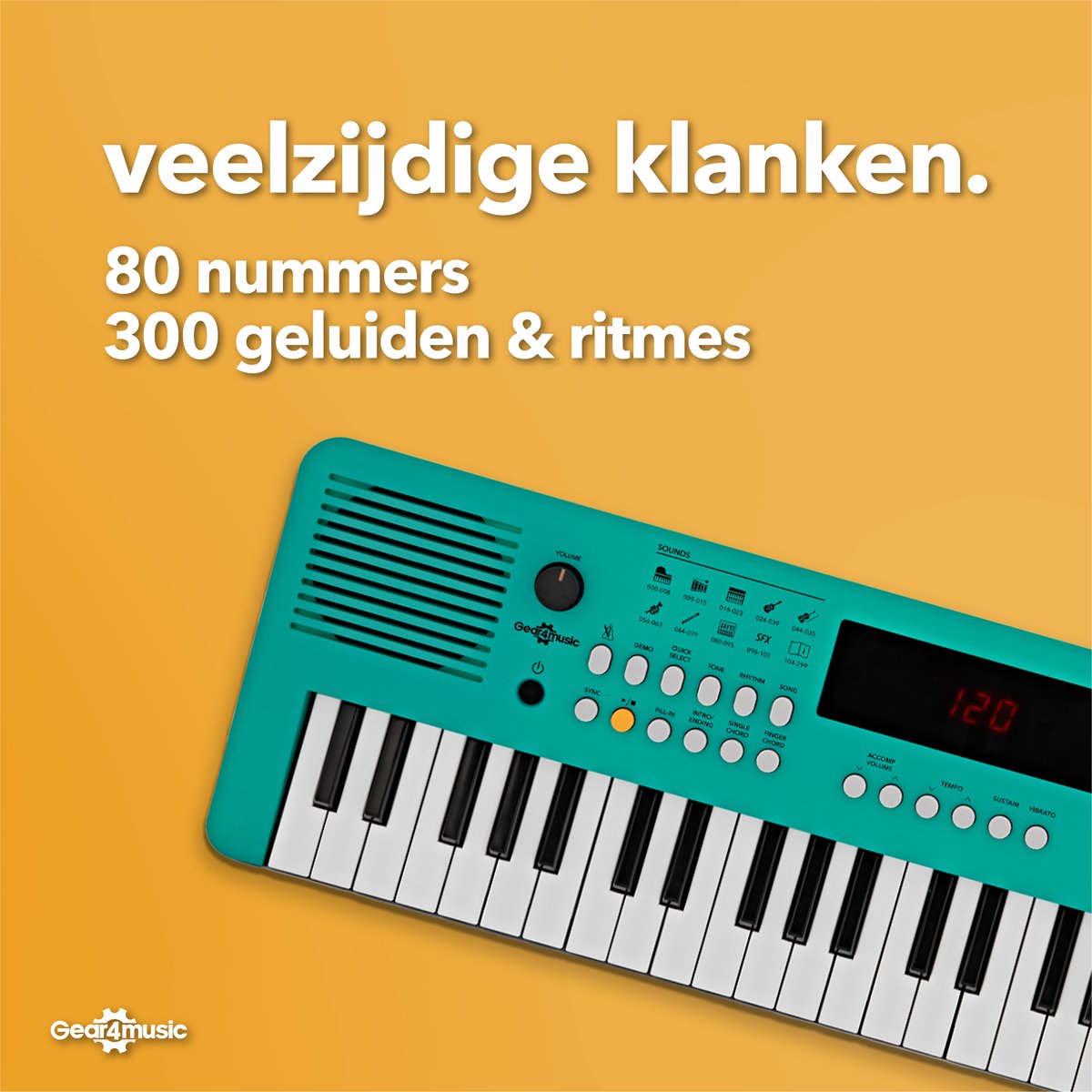 Wat vinden we goed aan de VISIONKEY-2 49-toets Keyboard Groen