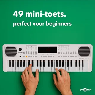 VISIONKEY-2 Draagbaar Keyboard 49-toets Wit