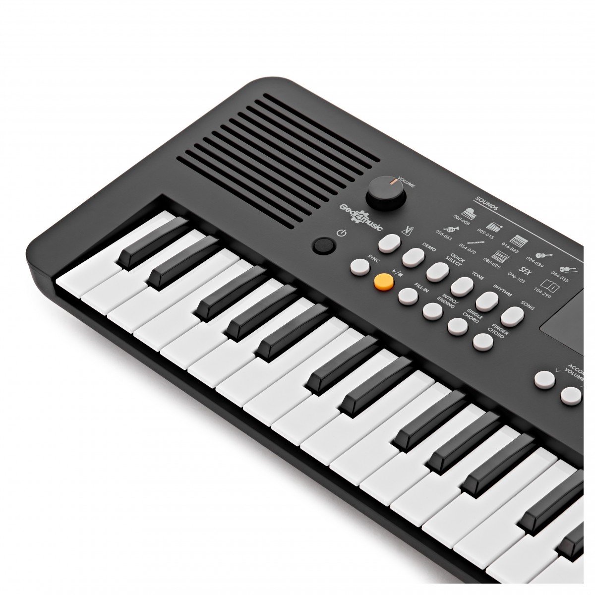 VISIONKEY-2 Draagbaar Keyboard 49-toets Zwart