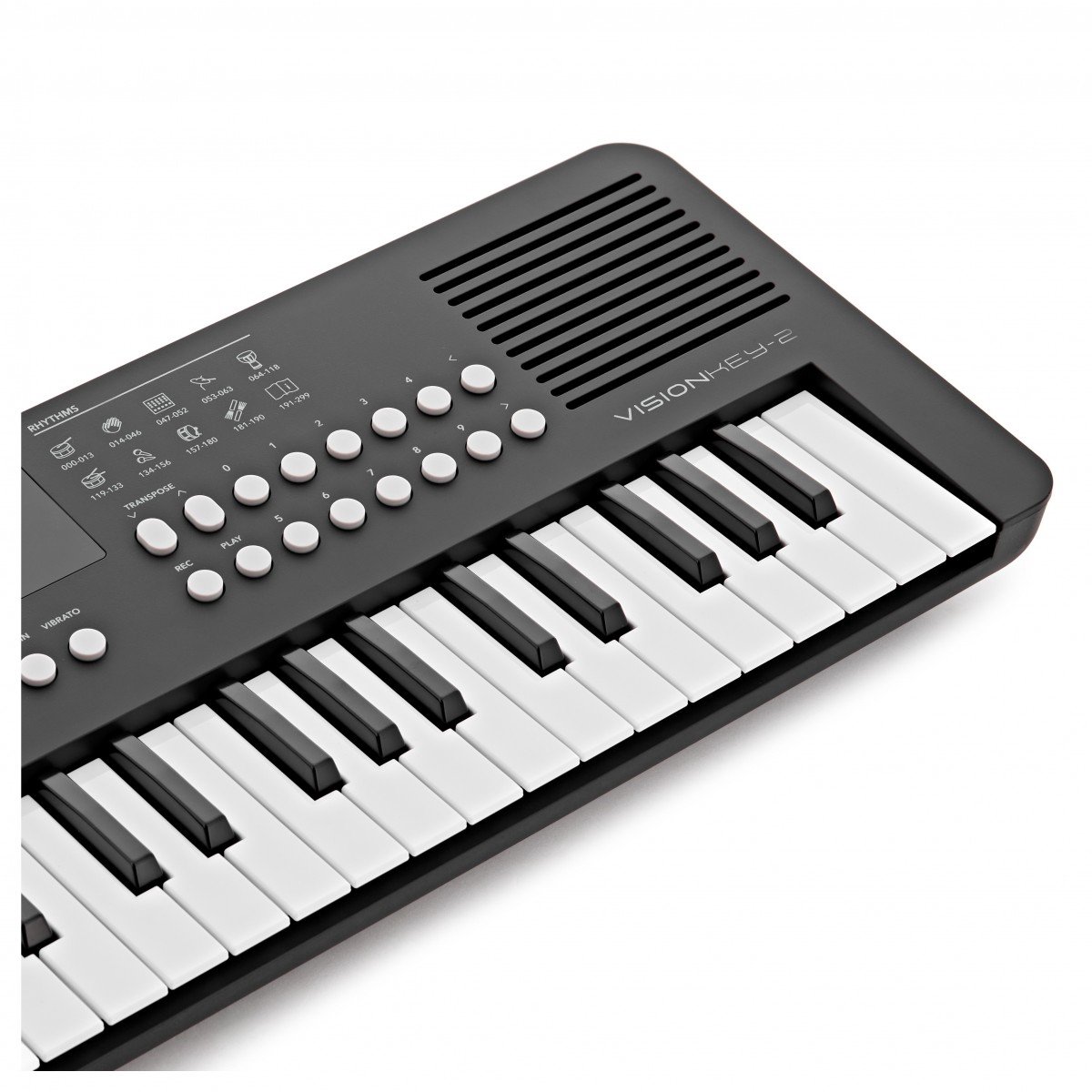 VISIONKEY-2 Draagbaar Keyboard 49-toets Zwart