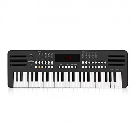 VISIONKEY-2 Draagbaar Keyboard 49-toets Zwart