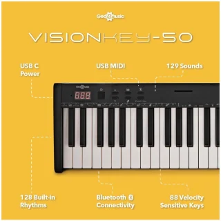 VISIONKEY-50 Draagbaar Toetsenbord