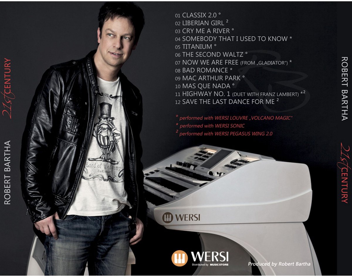 Wersi CD Robert Bartha 21st Century Orgelsoftware