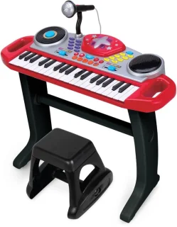 WINFUN Keyboard Rock Star Set (rood)