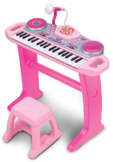 WINFUN Keyboard Rock Star Set (roze)