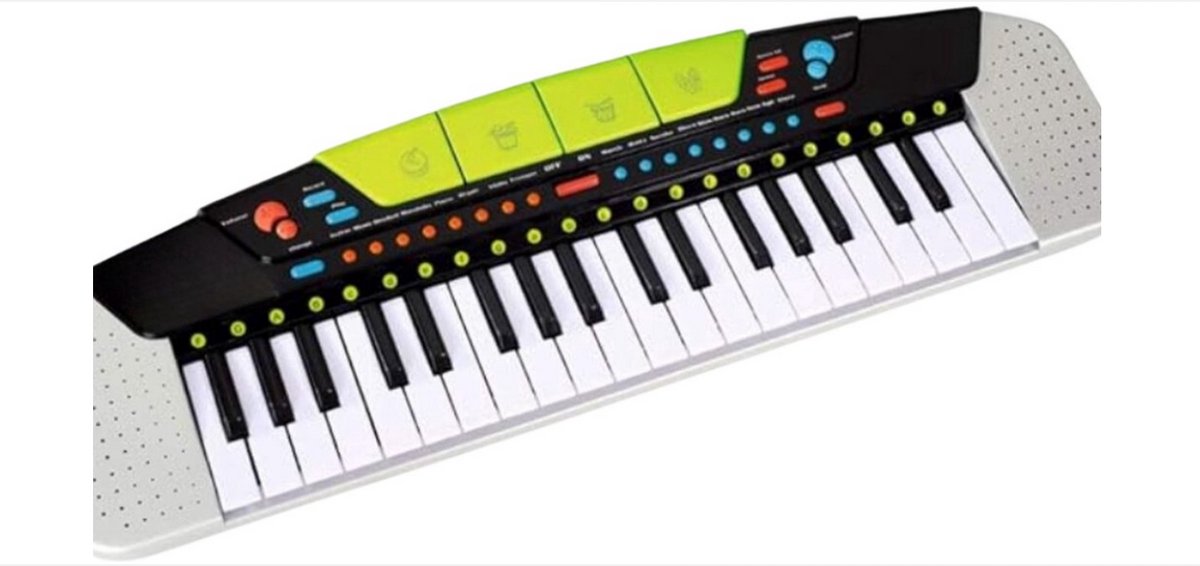 De WNHB® Kinder Piano Keyboard 37 Toetsen in één oogopslag