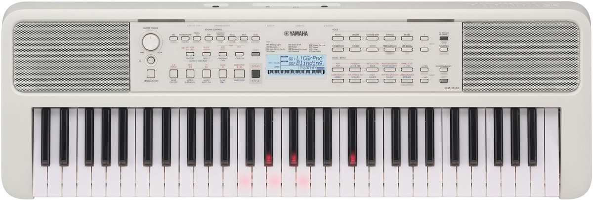 De Yamaha EZ-310 Keyboard 61 toetsen in één oogopslag