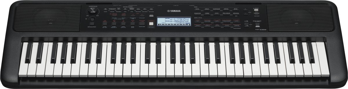 Wat vinden we goed aan de Yamaha PSR-E383 Keyboard 61 toetsen