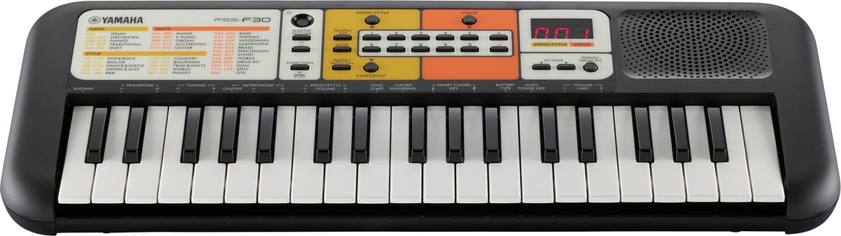 Yamaha PSS-F30 Mini-keyboard 37 toetsen