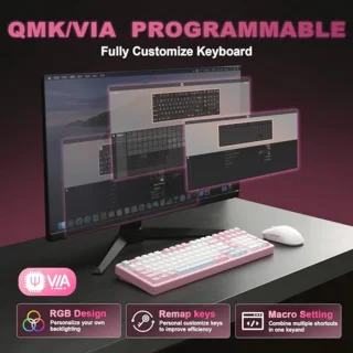 YUNZII AL98 Milk V2 Wireless Mechanical Keyboard