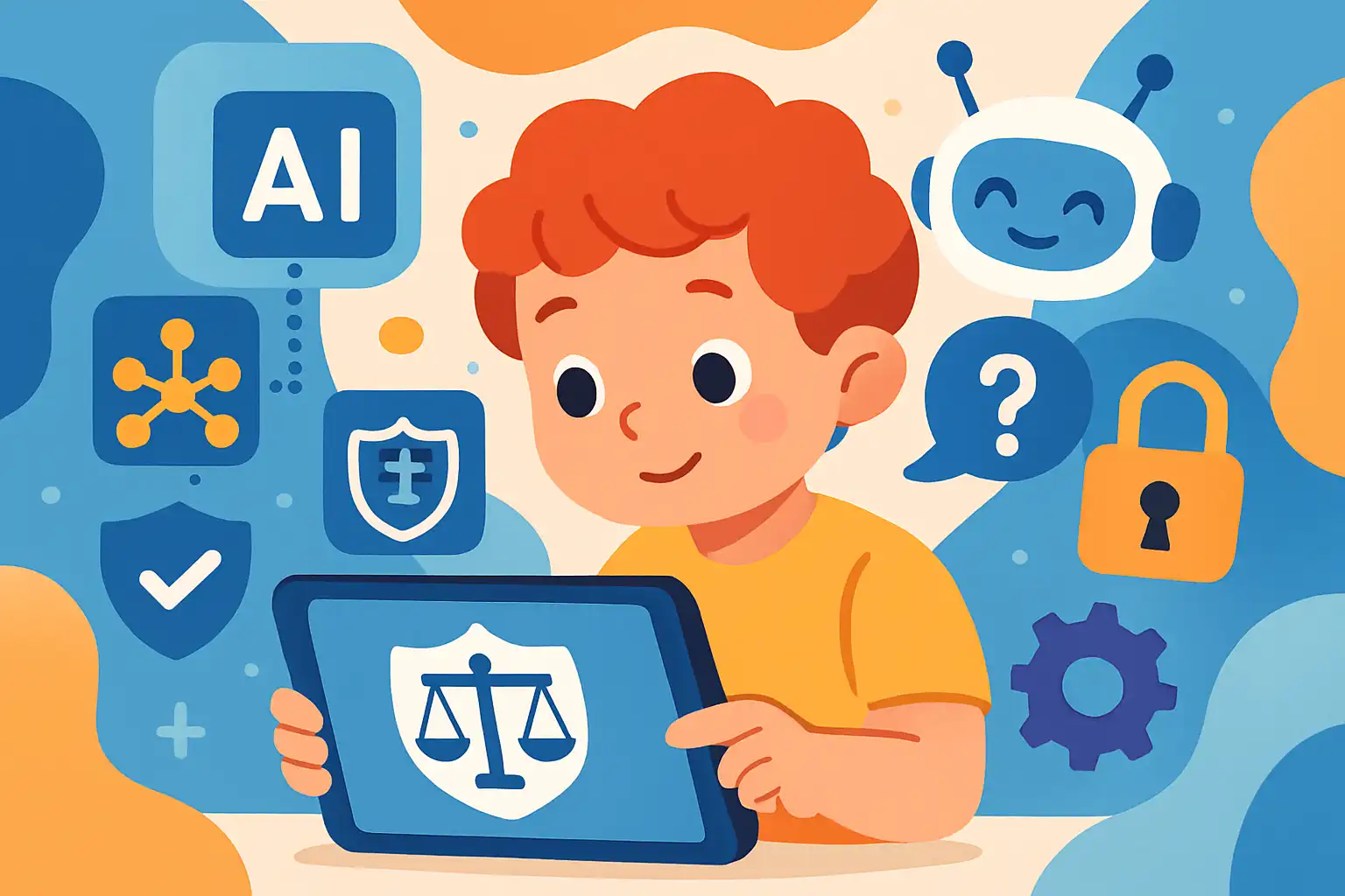 AI-hulpmiddelen op de kindertablet: hoe leer je eerlijk, veilig en effectief met slimme helpers