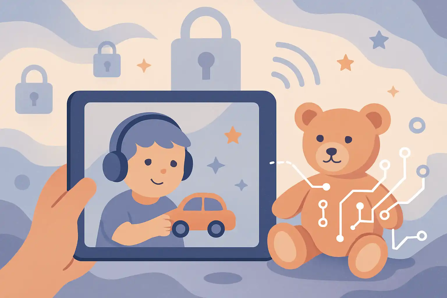 Kindertablet en slim speelgoed: zo verbind je ze veilig