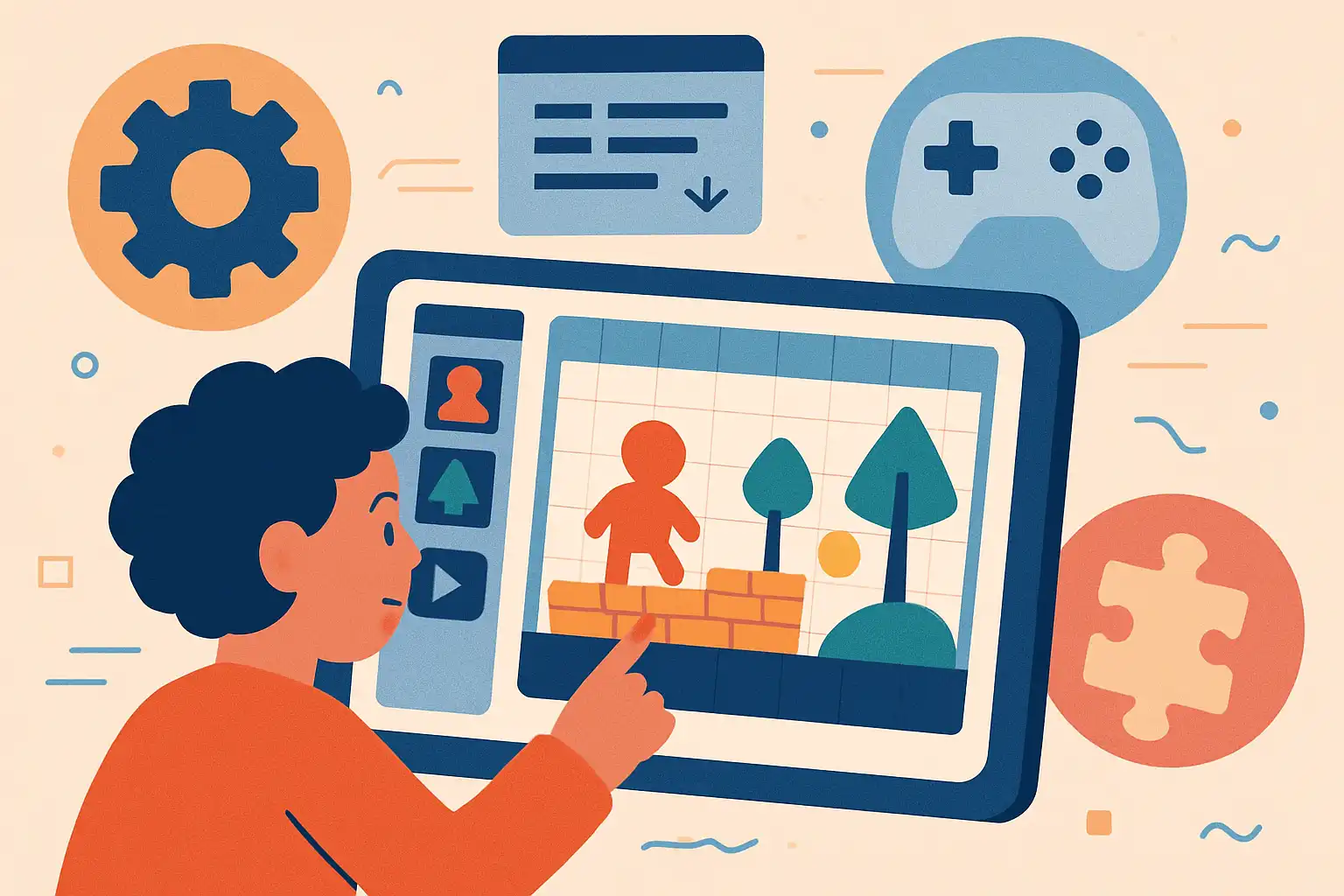 Maak samen een game op de kindertablet zonder te programmeren: simpele tools en stappen