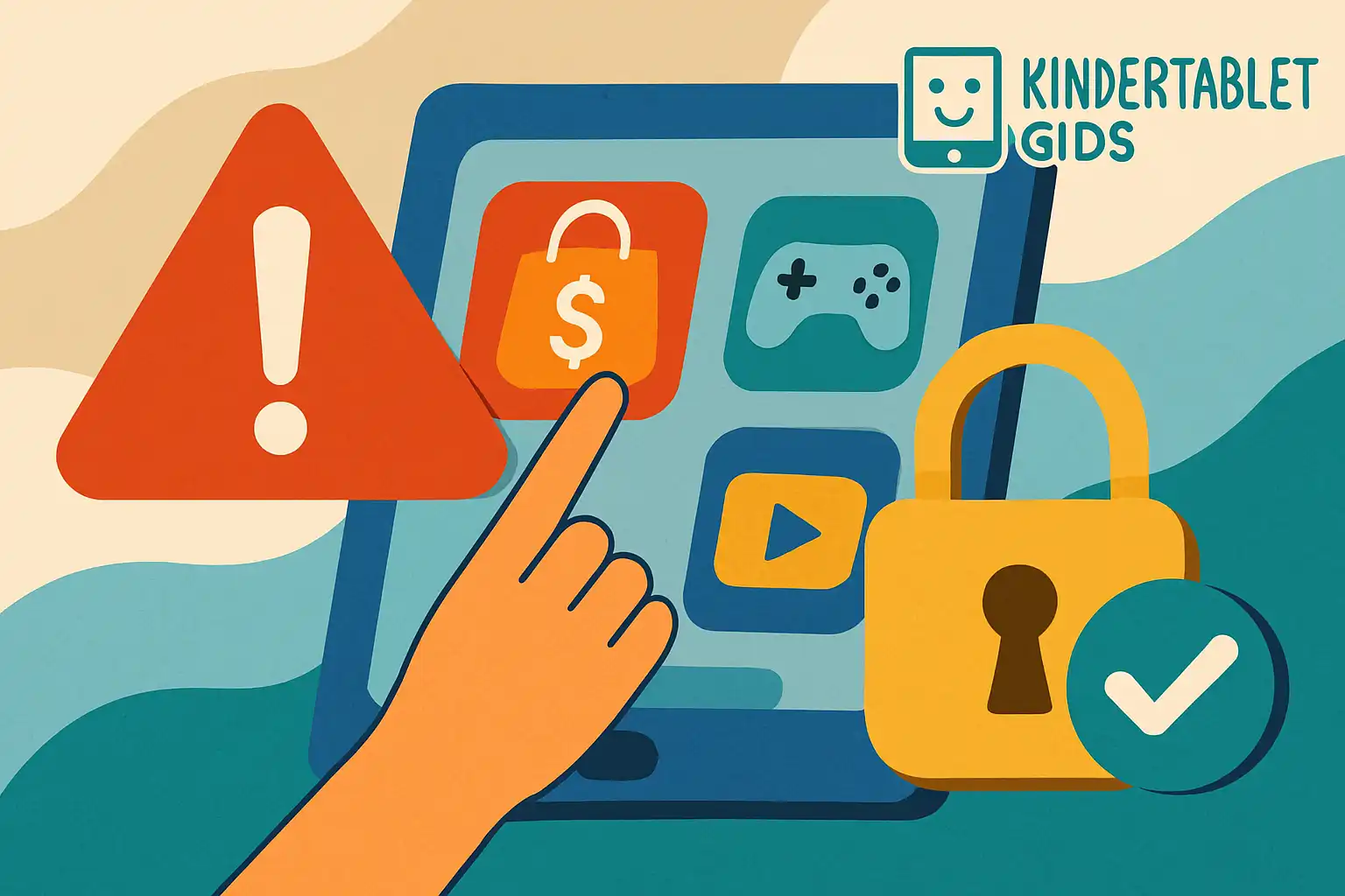 Voorkom onverwachte in‑app aankopen en betaalfraude op de kindertablet