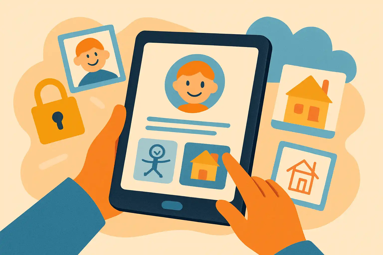 Zo maak je een digitaal portfolio van je kind op de tablet (en zo deel je het veilig)