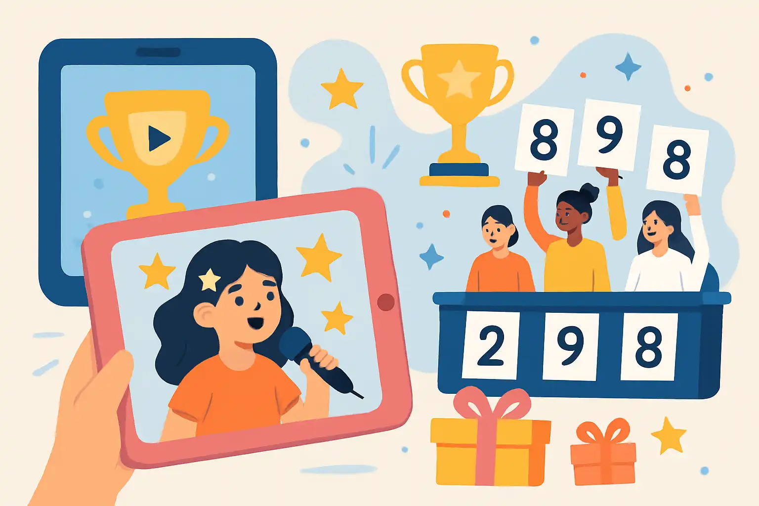 Zo organiseer je een digitale talentenjacht met de kindertablet: apps, jury en prijzen