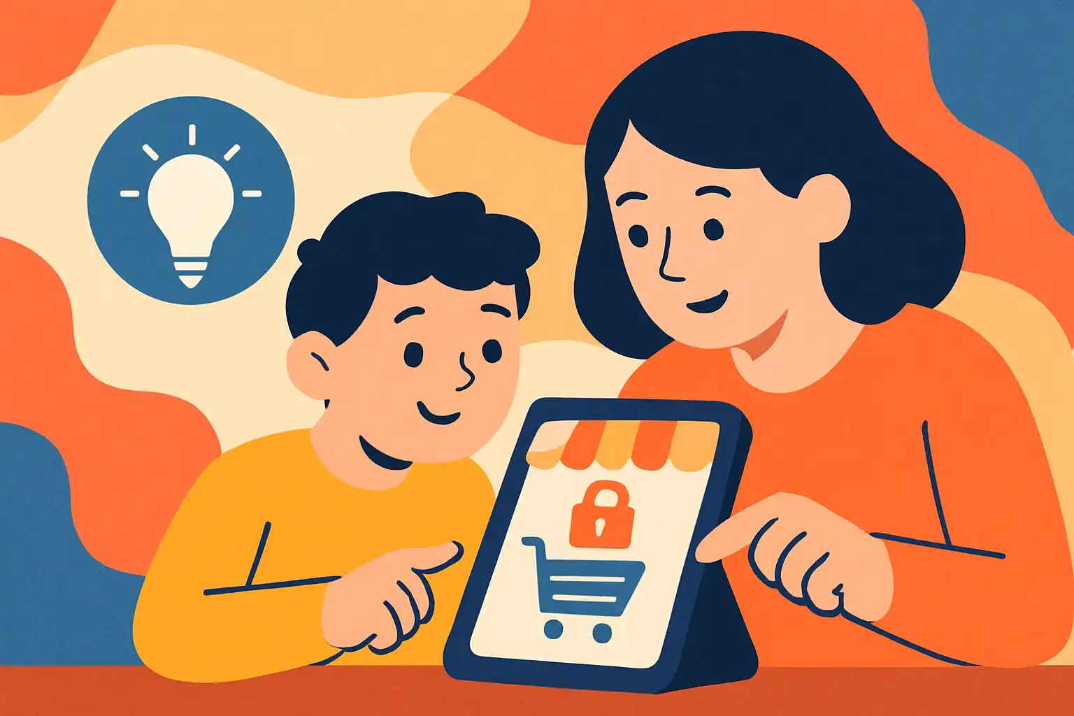 Zo start je met je kind een veilige mini-onderneming op de kindertablet