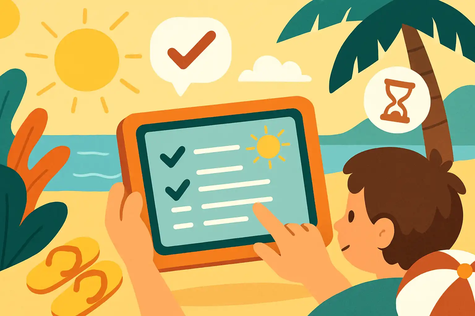 Zomervakantie met de kindertablet: download checklists en schermtijd tips