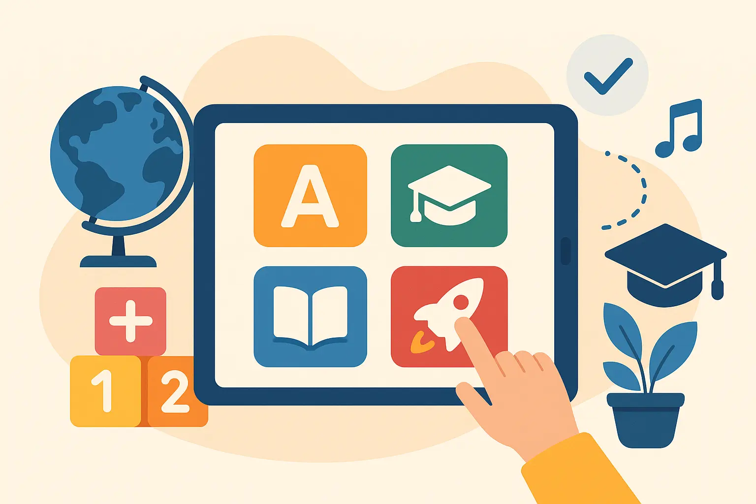 Educatieve apps voor kindertablets: leren wordt leuk en interactief