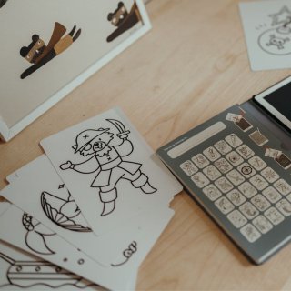 Wat vinden we goed aan de BEAU by Bo Kidywolf Kidydraw Mini Tekenboek met LCD-scherm Dieren over de wereld + Refill Once upon a time & Animals