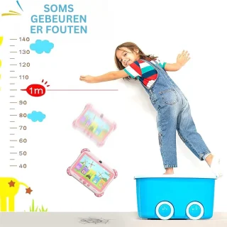 Dailysuppliess Kindertablet Vanaf 3 Jaar - Tablet Kinderen - Kinderspeelgoed - Roze