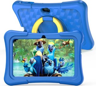 7 Inch Kindertablet met Android 11 – 32GB, Wifi, Bluetooth, Dual Camera en Educatieve Software – Inclusief Beschermcase voor Kinderen | Kindertablet met Educatieve Apps, Kindvriendelijke Tablet, Tablet voor Jongeren review