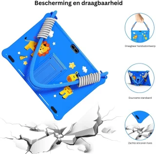 Kindertablet Vanaf 3 Jaar - Tablet Kinderen - Kinderspeelgoed - Blauw
