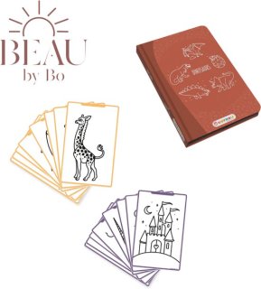 BEAU by Bo Kidywolf Kidydraw Mini Tekenboek met LCD-scherm Dinosaurussen + Refill Once upon a time & Animals review