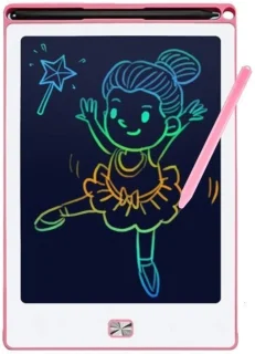 Tekentablet - Uitwisbaar tekenbord voor kinderen - Leren tekenen - Roze schrijfbord- LCD Wisbord - Educatief speelgoed - Jongen / Meisje - Kinderspeelgoed - 3 jaar / 4 jaar / 5 jaar / 6 jaar / 7 jaar / 8 jaar
