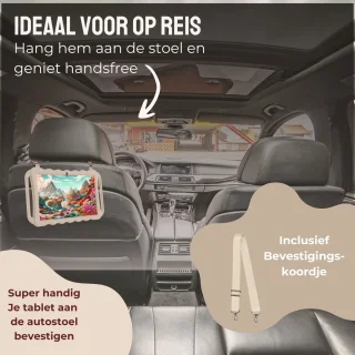 NilaFee® - Kids Tablet - Kindertablet - Volwassenen - Tablet voor kinderen - Zand - Kindertablet vanaf 3 jaar -Compleet pakket -