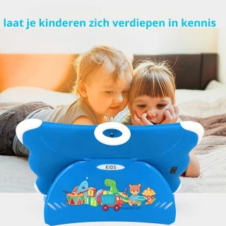 GrabAndGo Kindertablet - 256 GB Opslag - 12 GB RAM - Vanaf 3 Jaar - Ouderlijk Toezicht - Blauw