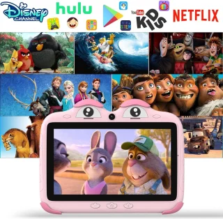 Kindertablet - Tablet voor Kinderen - 7 Inch - Ouderlijk Toezicht - 32GB Opslag