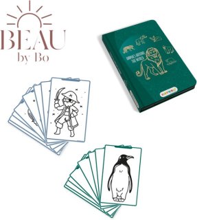 BEAU by Bo Kidywolf Kidydraw Mini Tekenboek met LCD-scherm Dieren over de wereld + Refill Dieren & Oceanen en Piraten review