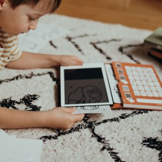 Wat vinden we goed aan de BEAU by Bo Kidywolf Kidydraw Mini Tekenboek met LCD-scherm Dieren + Refill Galaxy & Dinosaurussen