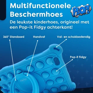 AngelTech Kindertablet PRO MAX 8 Inch Blauw