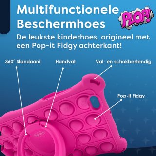 AngelTech Kindertablet PRO MAX 8 Inch Roze