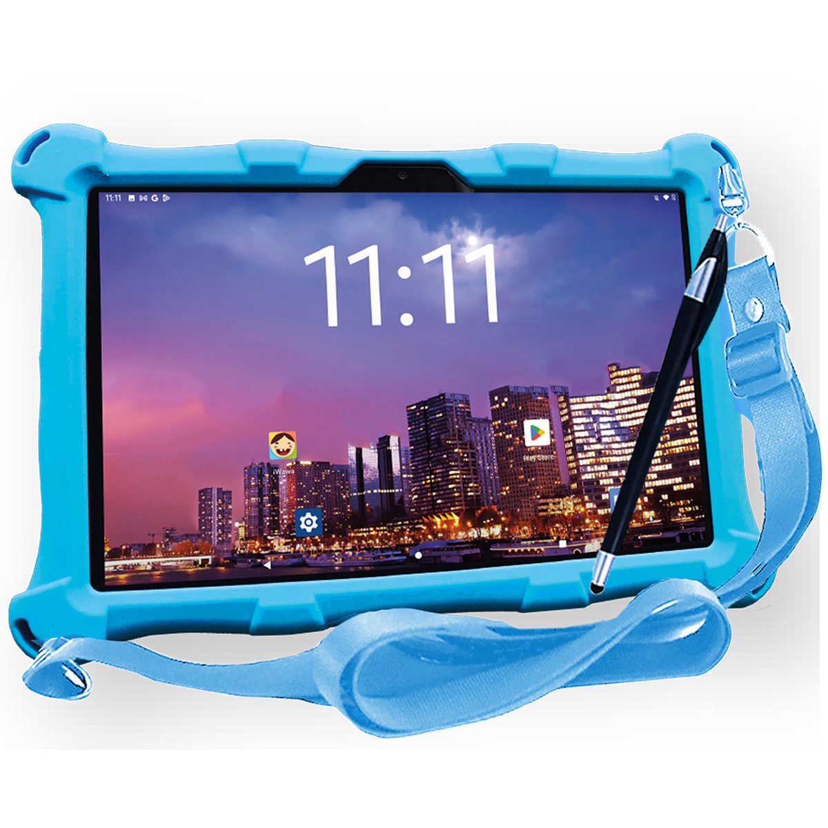 AngelTech Kindertablet XL PRO II 10 inch Blauw 64+128GB