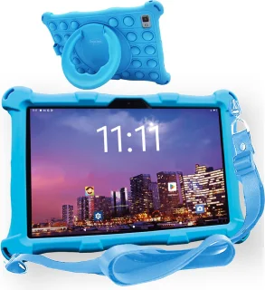 AngelTech Kindertablet XL PRO II 10 inch Blauw 64+128GB