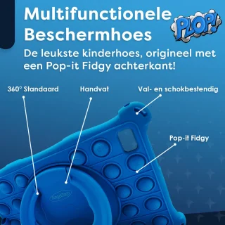 AngelTech Kindertablet XL PRO II 10 inch Blauw 64+128GB