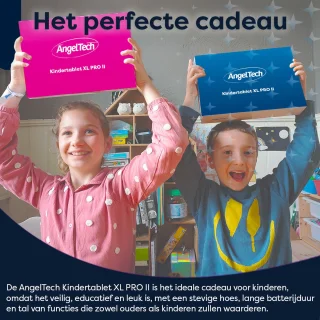 AngelTech Kindertablet XL PRO II 10 inch Roze