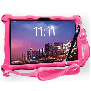 AngelTech Kindertablet XL PRO II 10 inch Roze
