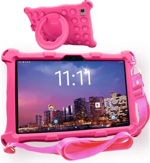 AngelTech Kindertablet XL PRO II 10 inch Roze