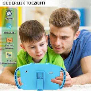 ApexArte Kindertablet Blauw 3+