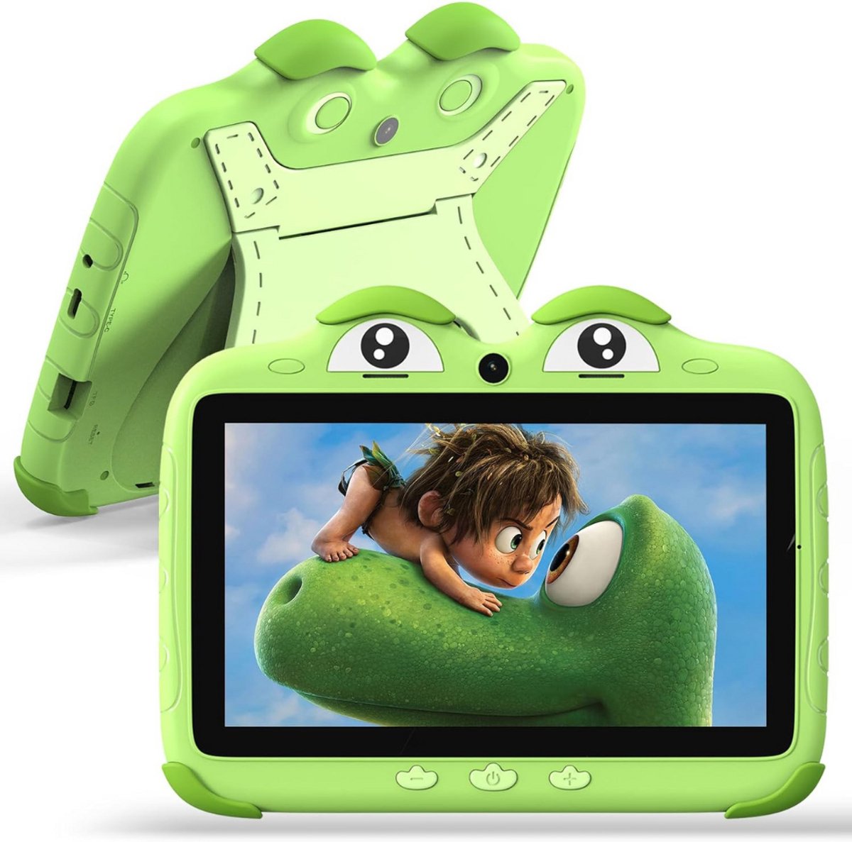 De ApexArte Kindertablet Groen 3+ in één oogopslag