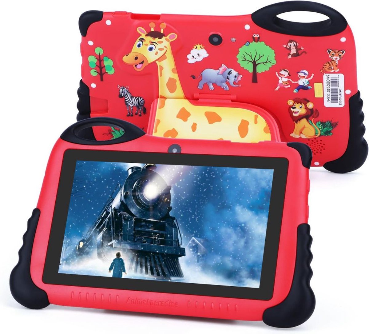 De ApexArte Kindertablet Rood 3+ in één oogopslag