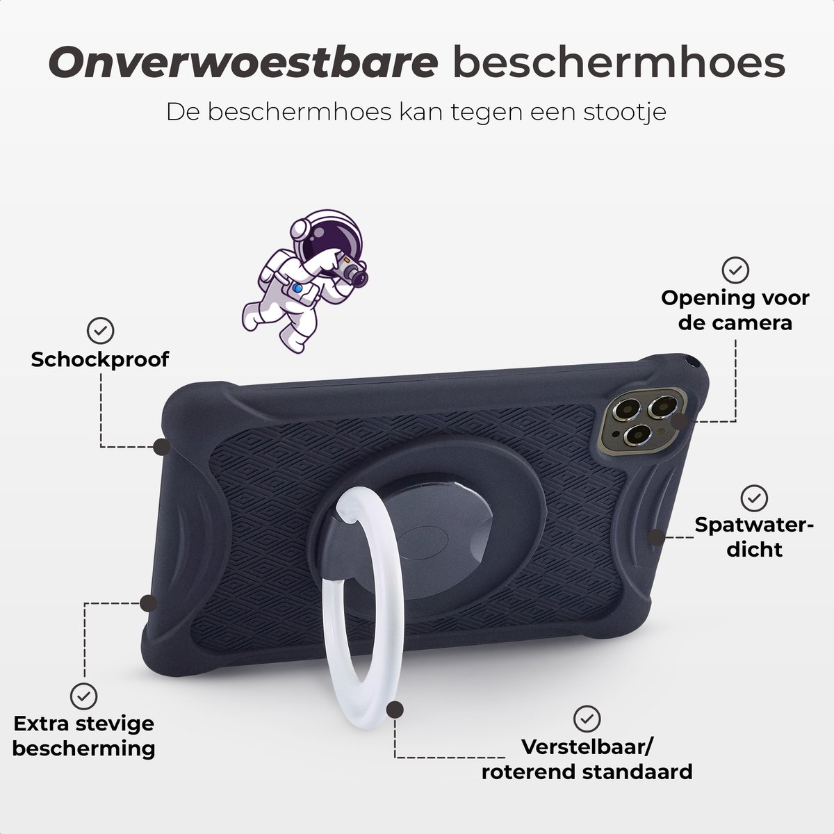 ATouch Tab 10 Plus Kindertablet 10 Inch Zwart